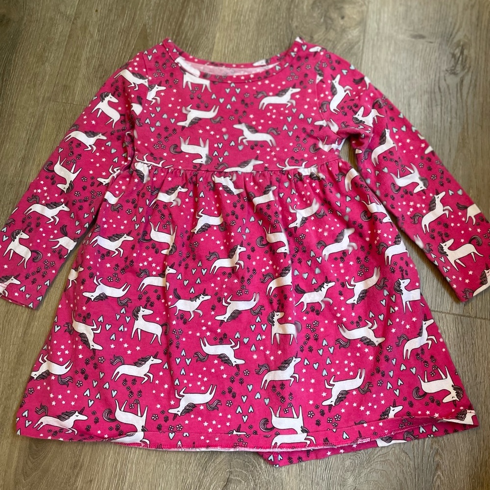 🌟5 for $20🌟 Girl’s 3T Wonder Nation Unicorn Dress
